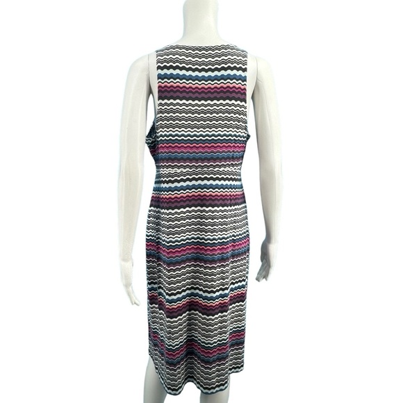 Athleta Modal Nomadic Chevron Santorini Dress Size Large Tall - Picture 4 of 9